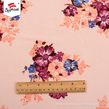 Wrinkle Resistance Plain Elegant Polyester Fabric Print